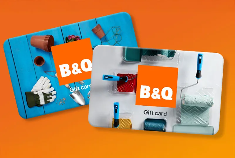 B&Q vouchers